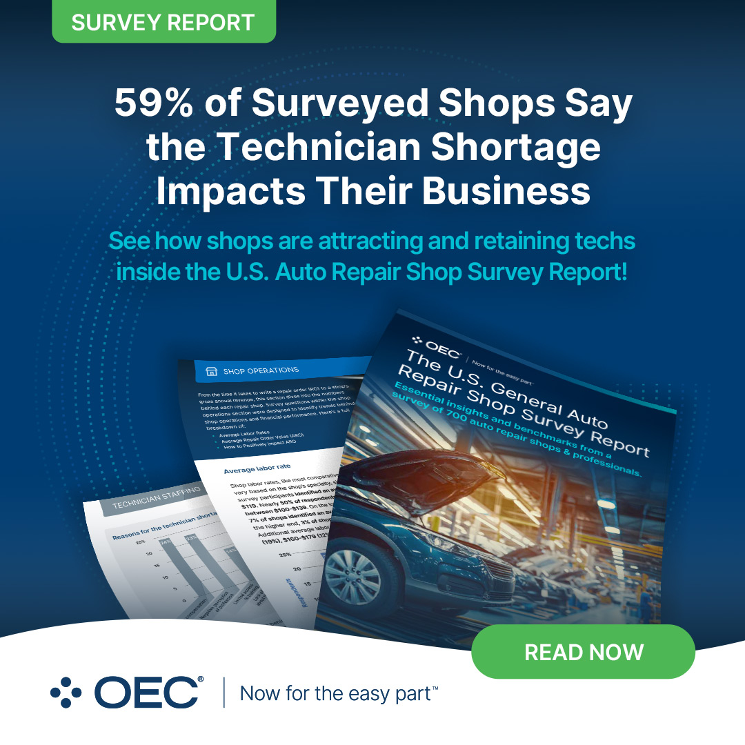 PartsTech state of the automotive industry social graphic