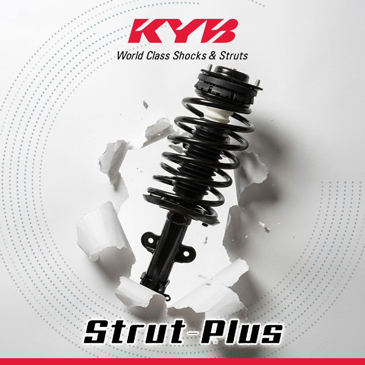 KYB Strut-Plus product social media graphic